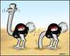 Cartoon: Syria sanctions (small) by jeander tagged al assad syria sanctions terror