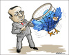 Cartoon: Twitter blocked in Turkey (small) by jeander tagged turkey,erdogan,censorship,twitter