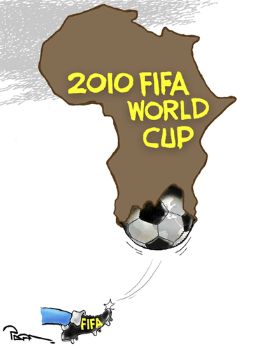 Cartoon: The woreld cup (medium) by Popa tagged wc10