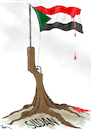 Cartoon: Sudan Crisis (small) by Popa tagged violence,military,au,un,albashir,conflict,khartoum