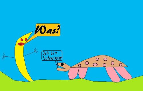 Cartoon: Schwiggy und BananaJoe (medium) by Jay-Z tagged schwiggy,bananajoe