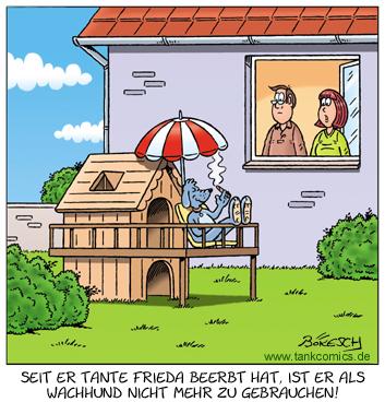 Cartoon: die erbschaft (medium) by pentrick tagged erbschaft,heritage,hund,dog,money,geld,reich,rich,animals,tiere,