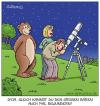 Cartoon: beobachtungen (small) by pentrick tagged großer,bär,great,bear,telescope,fernrohr,beobachten,watch,tiere,animals,