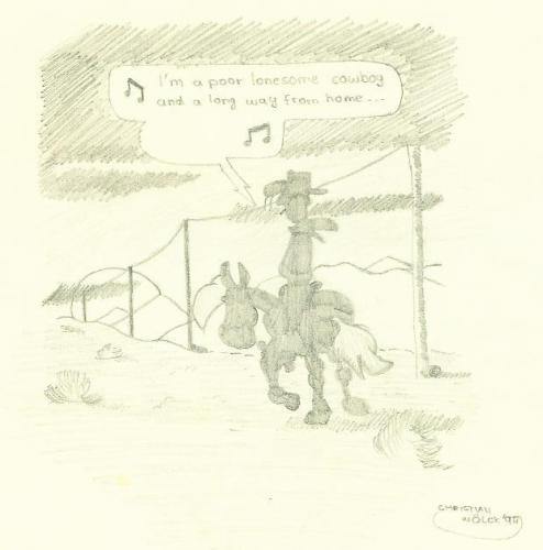 Cartoon: Lucky Luke (medium) by spotty tagged lucky,luke