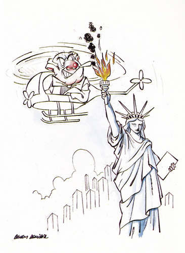 Cartoon: özgürlük (medium) by devrimdemiral tagged özgürlük