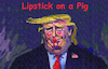 Cartoon: Donald J Trump mr Piggy in Chief (small) by ylli haruni tagged donald,trump,mr,piggy,in,chief