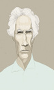 Cartoon: Clint Eastwood (small) by Liam tagged usa,president,schauspieler,actor,western,oscar,dirty,harry,mitt,romney