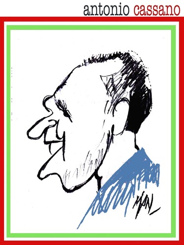 Cartoon: antonio cassano (medium) by Enzo Maneglia Man tagged nazionale,cassano,antonio