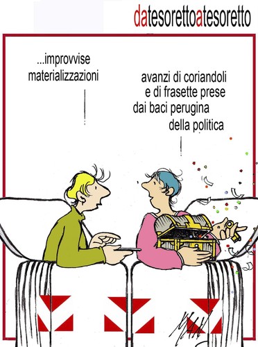Cartoon: cassonettari di man (medium) by Enzo Maneglia Man tagged fighillearte,maneglia,man,cassonettari