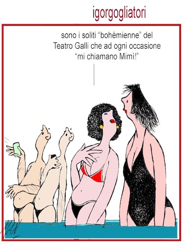 Cartoon: i gorgoglioni (medium) by Enzo Maneglia Man tagged vignetta,mare,umorismo,grafico,cassonettari,man,maneglia,enzo,fighillearte,picolomuseo,di,fighille