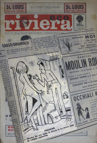 Cartoon: le donnine di Man 1970 (medium) by Enzo Maneglia Man tagged eco,riviera