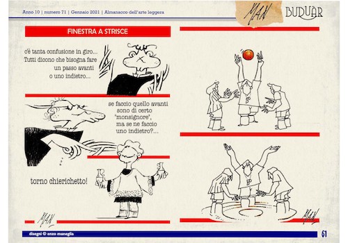 Cartoon: BUDUAR 71 almanacco (medium) by Enzo Maneglia Man tagged buduar,71,almanacco,umorismo,vignette,by,enzo,maneglia,man,racconti,grafica,illustrazioni