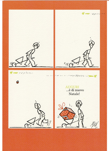 Cartoon: cartolina d autore Natale 2015 (medium) by Enzo Maneglia Man tagged fighillearte,maneglia,enzo,auguri,natale,di,cartolina