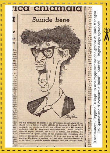 Cartoon: Peppino Di Capri (medium) by Enzo Maneglia Man tagged maneglia,2013,1960,capri,di,pepino,cantautore,caricatura