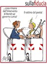 Cartoon: Bondi sulla fiducia (small) by Enzo Maneglia Man tagged cassonettari,maneglia,man,fighillearte,bondi,fiducialetta