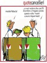 Cartoon: caso cancellieri (small) by Enzo Maneglia Man tagged cassonettari,novembre,2013,maneglia,man,fighillearte