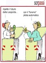 Cartoon: cassonettari alla Leopolda (small) by Enzo Maneglia Man tagged cassonettari,man,maneglia,fighillearte