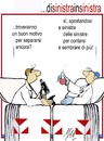 Cartoon: di sinistra in sinistra (small) by Enzo Maneglia Man tagged cassonettari,man,maneglia,fighillearte