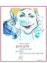 Cartoon: Giulia Grillo (small) by Enzo Maneglia Man tagged personaggi,new,entry,caricature,grafica,di,maneglia,man