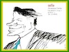 Cartoon: Giuseppe Conte presidente (small) by Enzo Maneglia Man tagged caricature,personaggi,politici,presidente,del,consiglio,affari,italiani,governo,giallo,verde