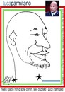 Cartoon: Luca Parmitano (small) by Enzo Maneglia Man tagged caricatura,astronauta,luca,parmitano,maneglia,personaggi,famosi