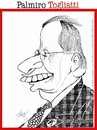 Cartoon: Palmiro Togliatti (small) by Enzo Maneglia Man tagged caricatura,politico,togliatti,palmiro