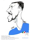 Cartoon: Zaccagni Mattia (small) by Enzo Maneglia Man tagged caricature,ritratti,calciatori,sport