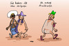 Cartoon: Die Arschkarte (small) by rene tagged arschkarte,pech,schweisse,probleme,sorgen,fkk,nackt