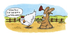 Cartoon: Ostern (small) by JGT tagged ostern hase huhn ei eier osterei