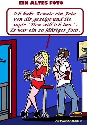 Cartoon: 20 Jahren (medium) by cartoonharry tagged photo,20,jahren