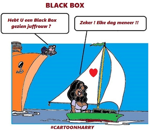 Cartoon: Black Box (medium) by cartoonharry tagged blackbox,cartoonharry