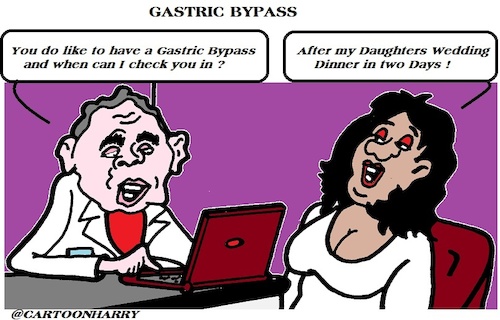 Cartoon: Bypass (medium) by cartoonharry tagged cartoonharry