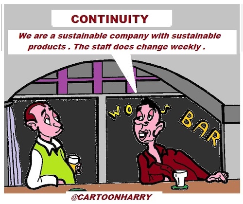 Cartoon: Continuity (medium) by cartoonharry tagged continuity,cartoonharry