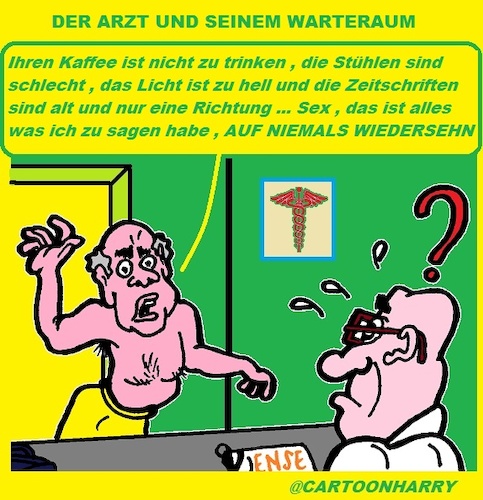 Cartoon: Das ist es (medium) by cartoonharry tagged alles,doktor,cartoonharry