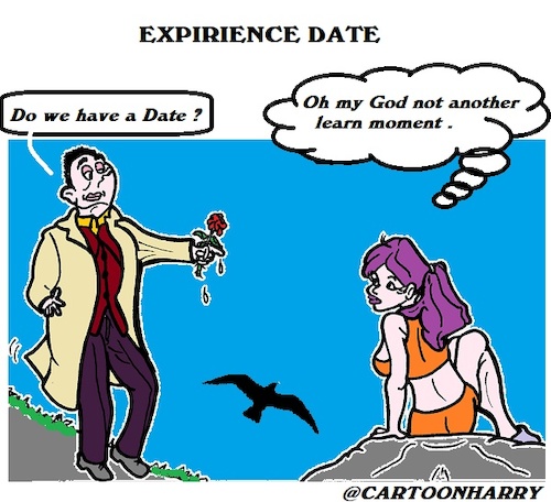 Cartoon: Date (medium) by cartoonharry tagged date