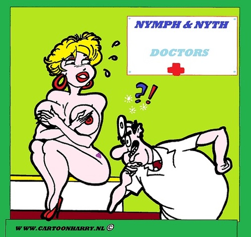 Cartoon: Doctor (medium) by cartoonharry tagged erotic,bedtalks,cartoon,humor,sexy,cartoonist,cartoonharry,dutch,nude,girl,toonpool
