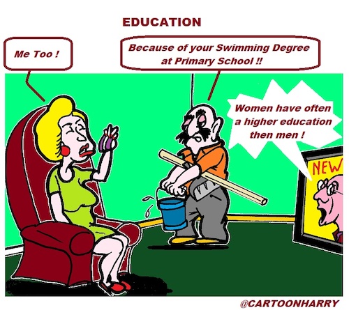 Cartoon: Education (medium) by cartoonharry tagged education