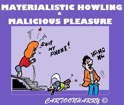Cartoon: Falling Crying Laughing (medium) by cartoonharry tagged falling,crying,laughing