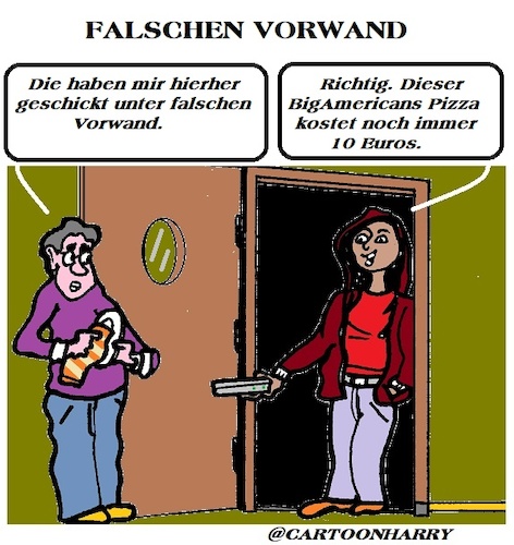 Cartoon: Falsch (medium) by cartoonharry tagged falsch,cartoonharry