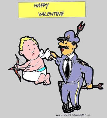 Cartoon: Happy Valentine (medium) by cartoonharry tagged happy,present,secret,valentine,lover