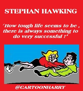 Cartoon: Hawking cartoonharry (medium) by cartoonharry tagged hawking,cartoonharry