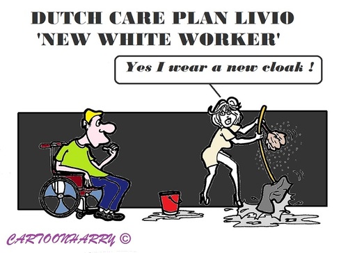 Cartoon: Livio Plan (medium) by cartoonharry tagged holland,dutch,livio,care,plan,coloured,cartoons,cartoonists,cartoonharry,toonpool