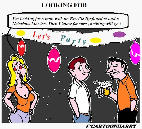 Cartoon: Looking (medium) by cartoonharry tagged loking,man