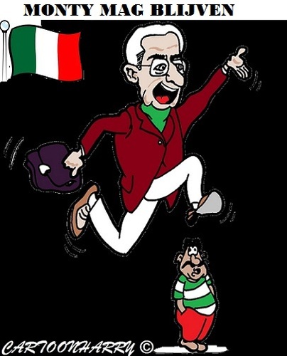 Cartoon: Mario Monti (medium) by cartoonharry tagged mariomonti,mario,monti,econoom,italie,italianen,premier,cartoon,cartoonist,cartoonharry,dutch,toonpool
