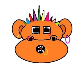 Cartoon: MonkeTonkey (medium) by cartoonharry tagged monkeytonkey,punker