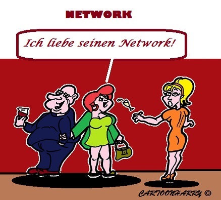 Cartoon: Network (medium) by cartoonharry tagged network