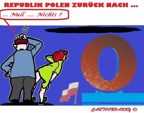 Cartoon: Republik Polen (medium) by cartoonharry tagged polen,zurück,1900