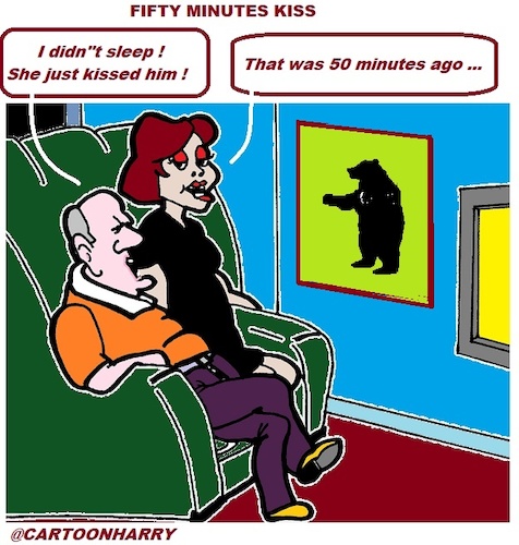 Cartoon: Sleepy (medium) by cartoonharry tagged sleepy,tv