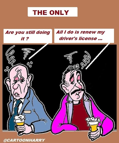 Cartoon: The only Thing (medium) by cartoonharry tagged thing,cartoonharry,all