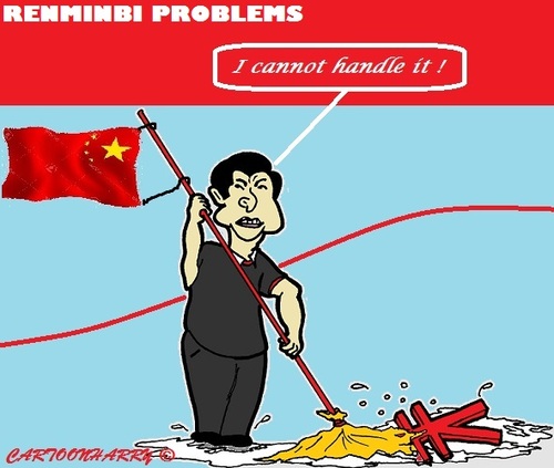 Cartoon: Xi the Second (medium) by cartoonharry tagged china,xijinping,renminbi